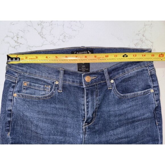 Nanette Lepore Jeans Amour Slim Boyfriend Women’s Size 4 Denim Perfect Butt - Picture 10 of 11